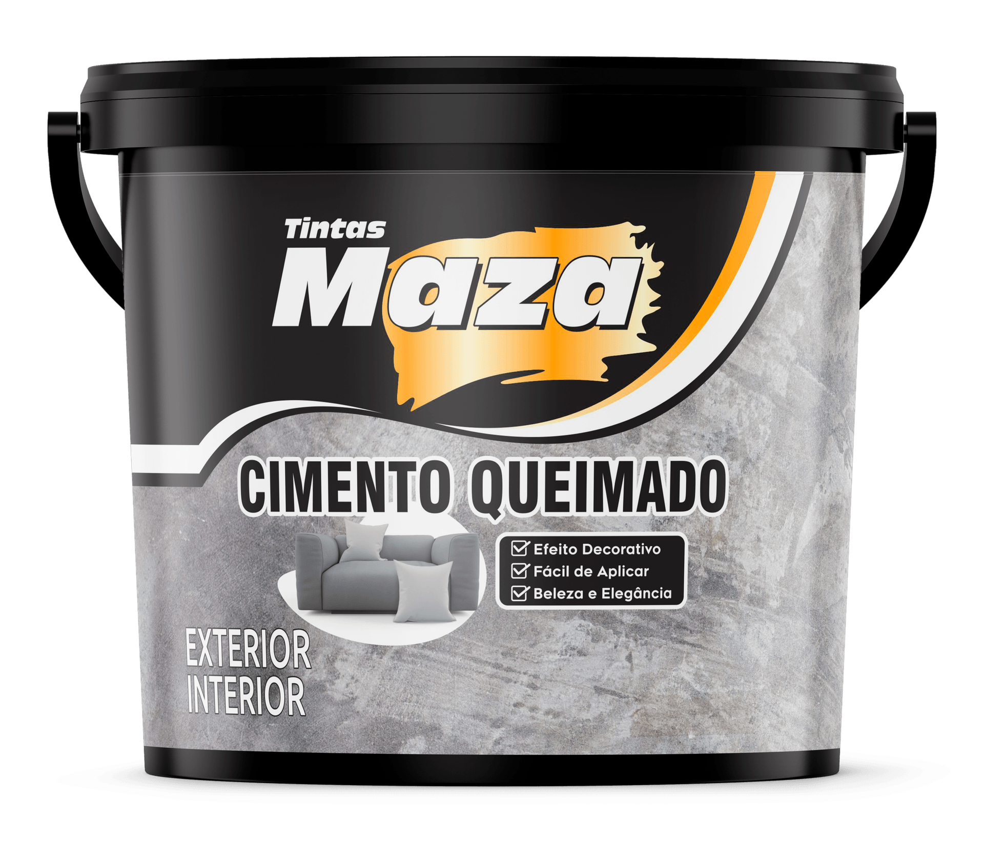 Cimento Queimado — Imobiliária | Tintas Maza