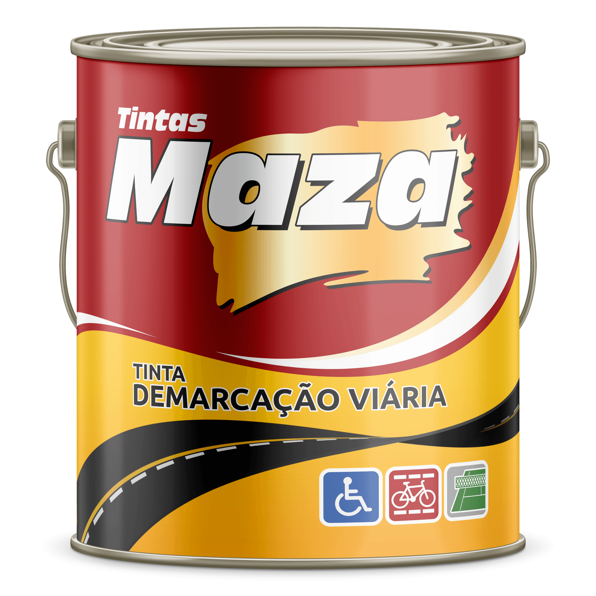 Demarcação Acrílica Viária Branco - DNIT 3,16 — Industrial | Tintas Maza