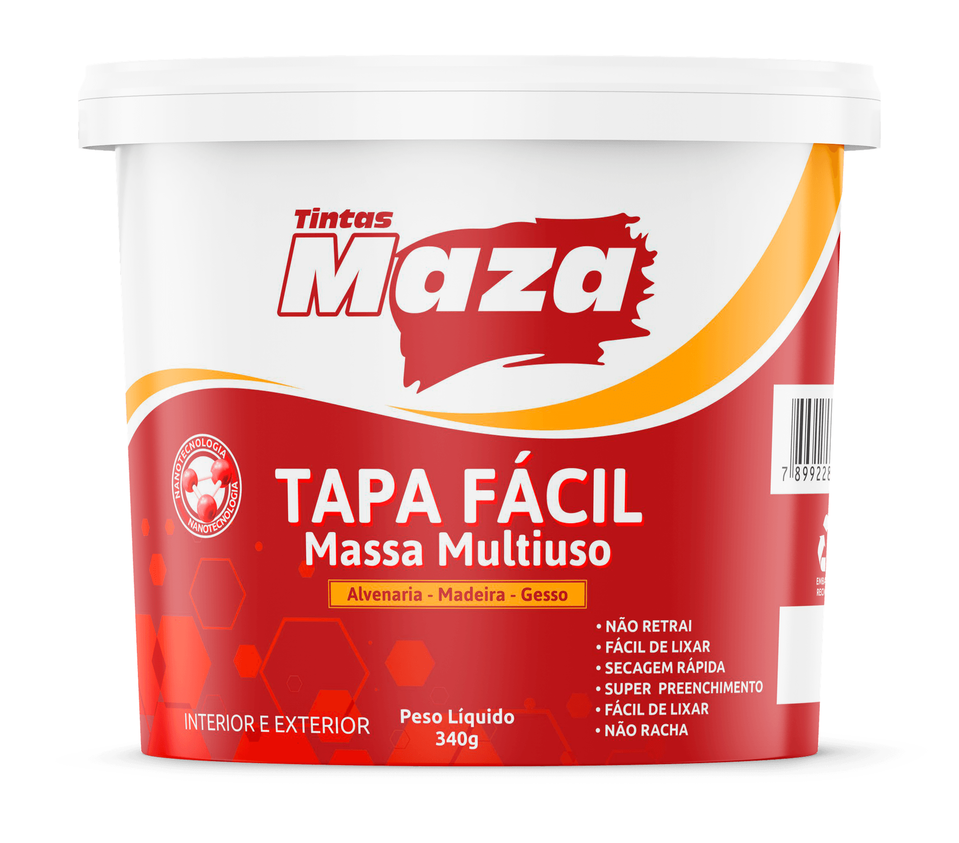 Massa Tapa Fácil — Imobiliária | Tintas Maza