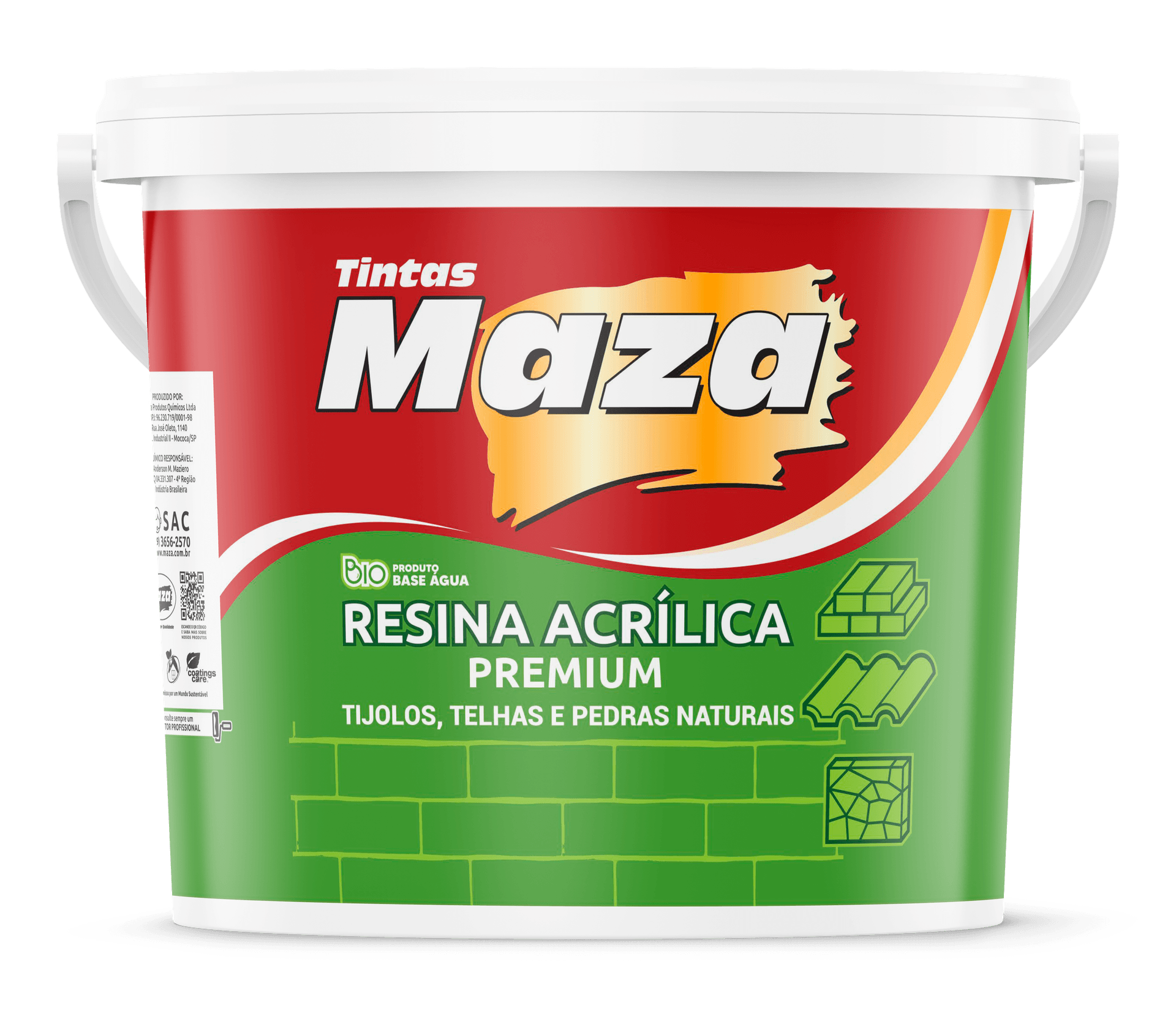 Resina Acrílica Base Água — Imobiliária | Tintas Maza