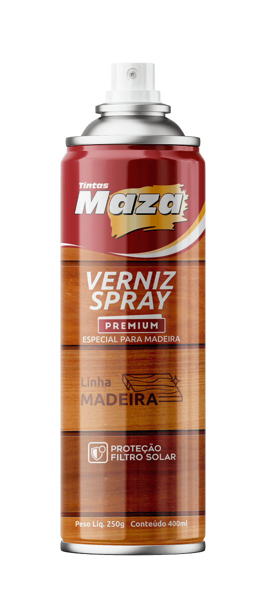 Spray Verniz Marítimo Brilhante — Imobiliária | Tintas Maza